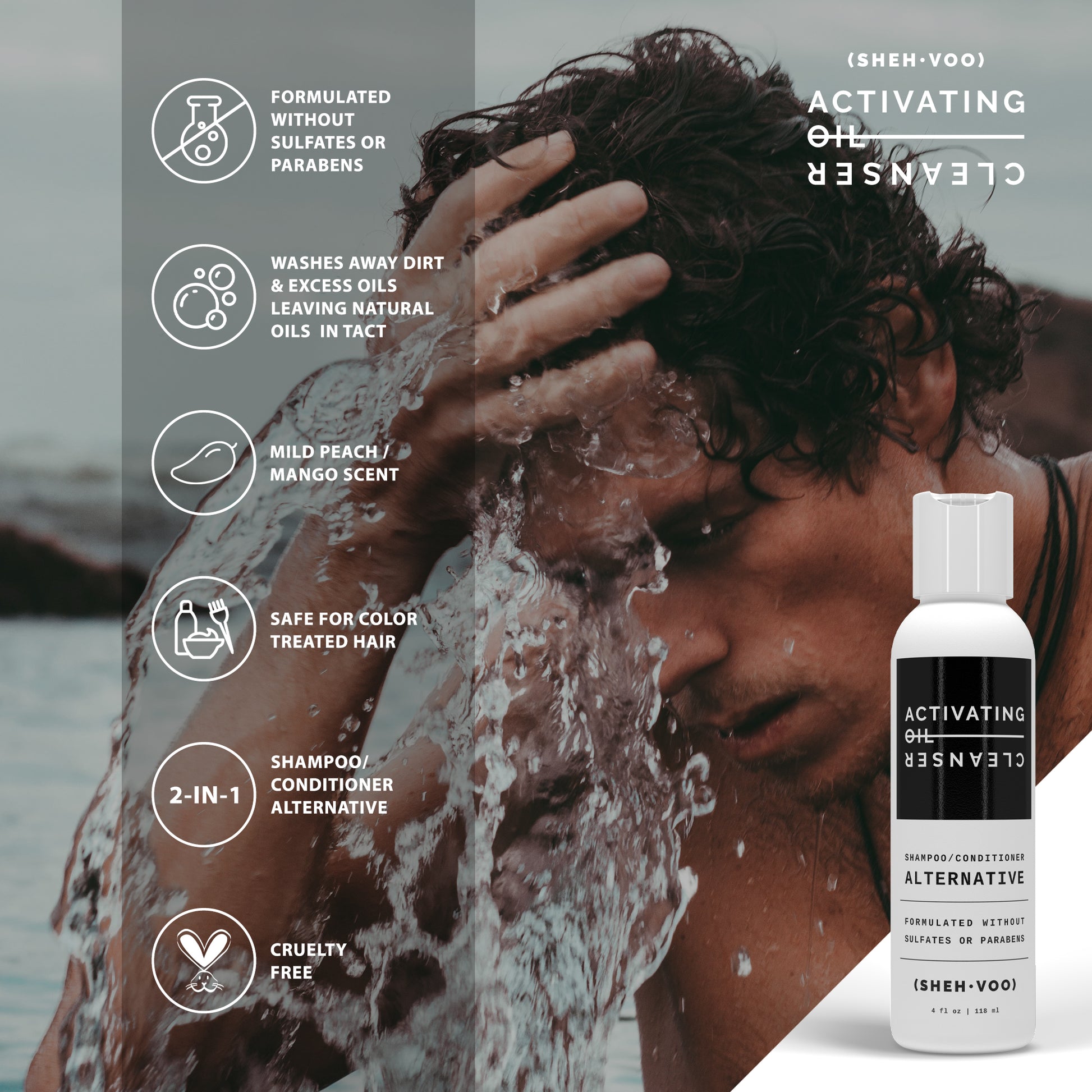 (Sheh•Voo) Activating Oil Cleanser - Masen Products (Pty) LTD