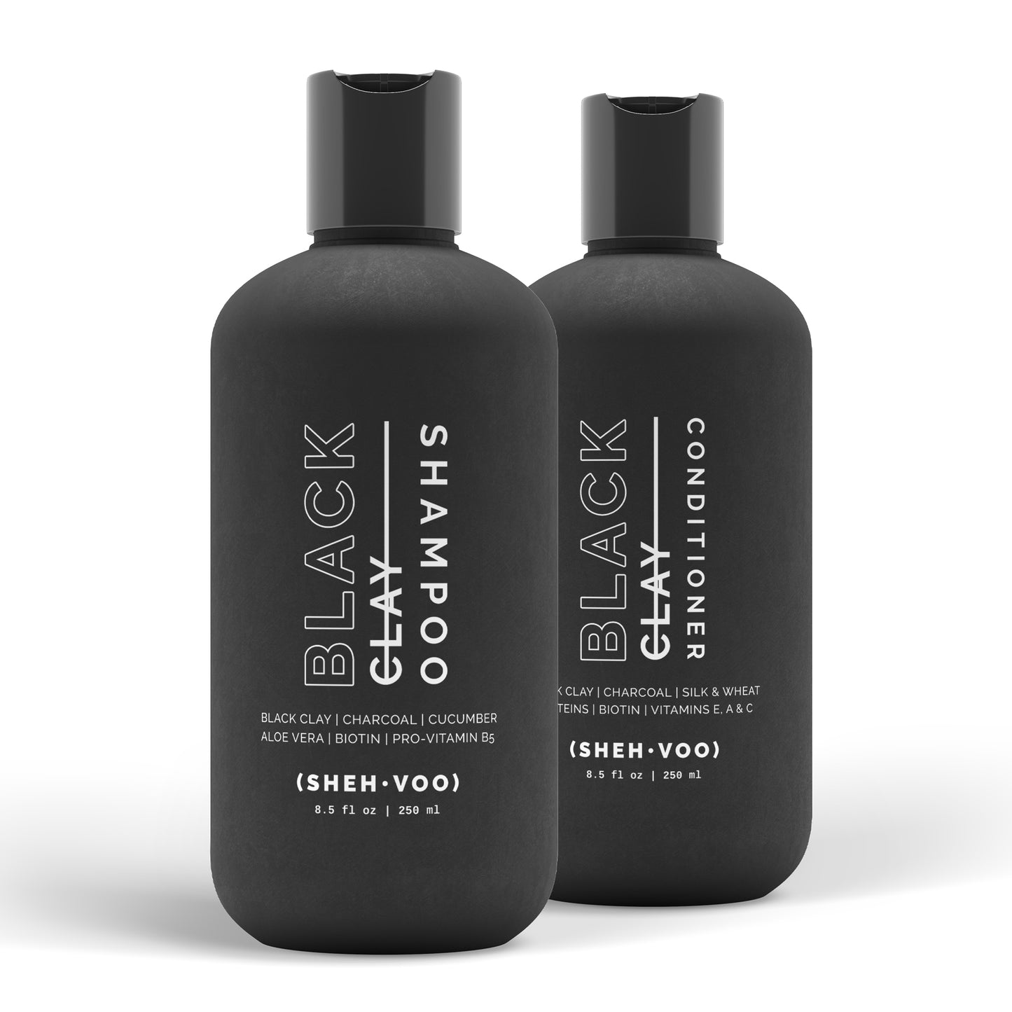 (Sheh•Voo) Black Clay Haircare Duo - Masen Products (Pty) LTD
